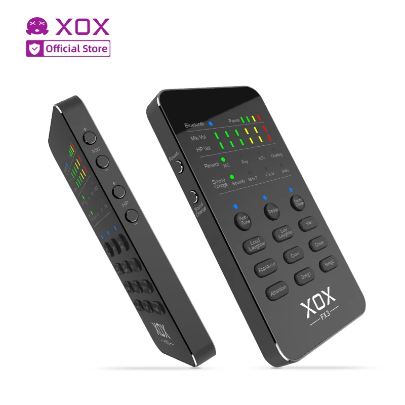 Portable Multiple Sound Effects Voice Changer Sound Card Usb External Sound Card with Bluetooth for Game Broadcast
Portable Multiple Sound Effects Voice Changer Sound Card Usb External Sound Card with Bluetooth for Game Broadcast