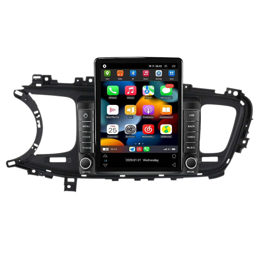 Tesla Style Android 11.0 Auto Radio For KIA Optima K5 2013- 2015 IPS Screen DSP+RDS Car Multimedia Player
Tesla Style Android 11.0 Auto Radio For KIA Optima K5 2013- 2015 IPS Screen DSP+RDS Car Multimedia Player