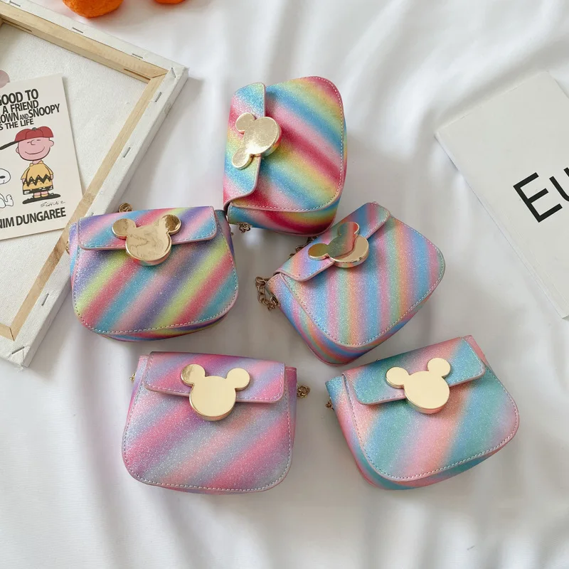 2020 new Baby Designer Messenger Bag Stylish 2020 Kids Princess Mickey Shoulder Handbags Toddler Purse Girls Rainbow Bags
2020 new Baby Designer Messenger Bag Stylish 2020 Kids Princess Mickey Shoulder Handbags Toddler Purse Girls Rainbow Bags