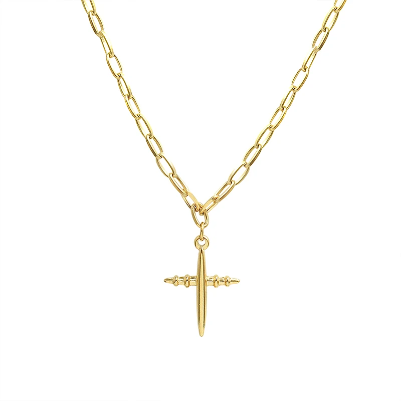 Hip hop trend with fashion cross necklace women clavicle choker titanium steel fashion accessories
Hip hop trend with fashion cross necklace women clavicle choker titanium steel fashion accessories