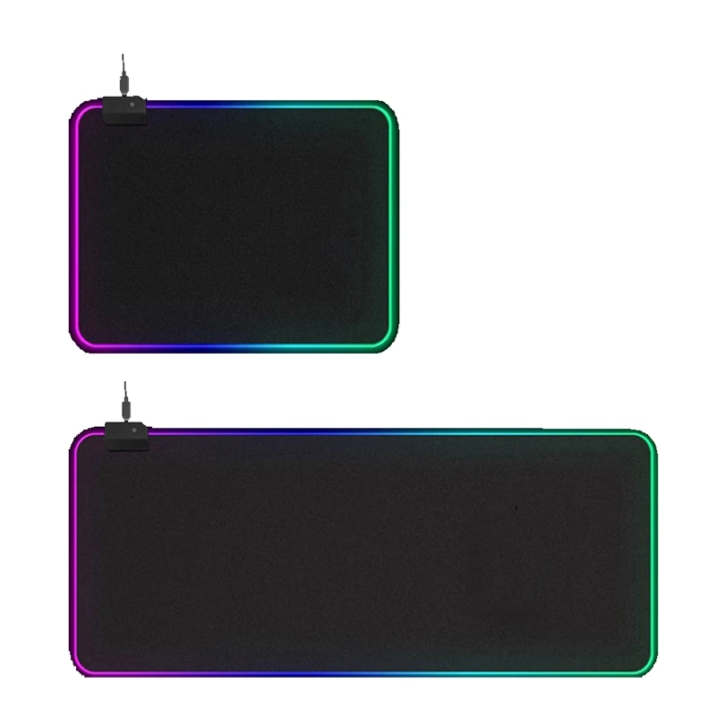 New Popular LED Wired RGB Waterproof Mouse Pad Colorful Lights Custom Anti Slip Game Mouse Keyboard Pad, Balck
New Popular LED Wired RGB Waterproof Mouse Pad Colorful Lights Custom Anti Slip Game Mouse Keyboard Pad, Balck