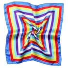 New Design Scarf Wholesale New Design Silk Square Head Neck Decor Ladies Scarf For Gift