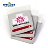 Colorful double side design logo woven label for fashion ladies