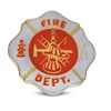Pins Badges Firefighter Fire Rescue Maltese Cross Lapel Hat Tack Pin Custom Pin Badge