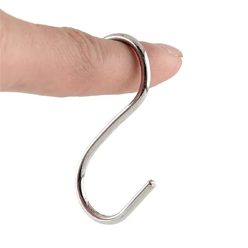 High quality metal hook Stainless steel door S Shaped hook for hanging 10pcs/lot hanger hook, Shown
High quality metal hook Stainless steel door S Shaped hook for hanging 10pcs/lot hanger hook, Shown