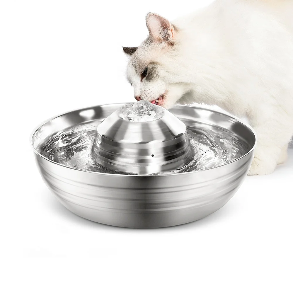 Yonghe 2021 Wholesale Customized 360 degree Stainless Steel Water Fountain for cat and dog
Yonghe 2021 Wholesale Customized 360 degree Stainless Steel Water Fountain for cat and dog