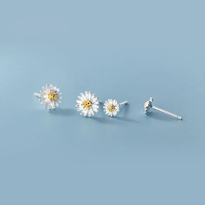 Fresh Sterling Silver 925 Cute Daisy Flower Stud Earrings For Students Jewelry Gifts
Fresh Sterling Silver 925 Cute Daisy Flower Stud Earrings For Students Jewelry Gifts