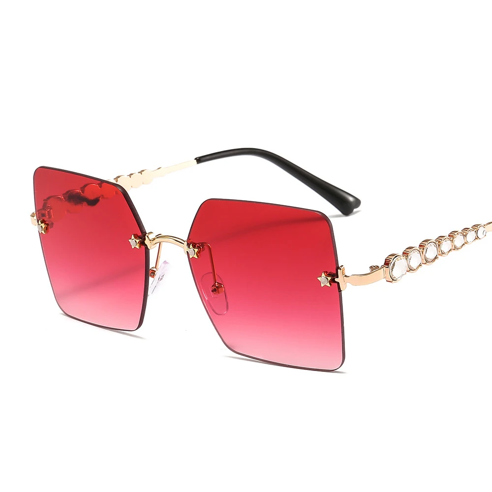 new brand design rimless sun glasses custom shades fashion oversized square sunglasses women men, Custom colors
new brand design rimless sun glasses custom shades fashion oversized square sunglasses women men, Custom colors