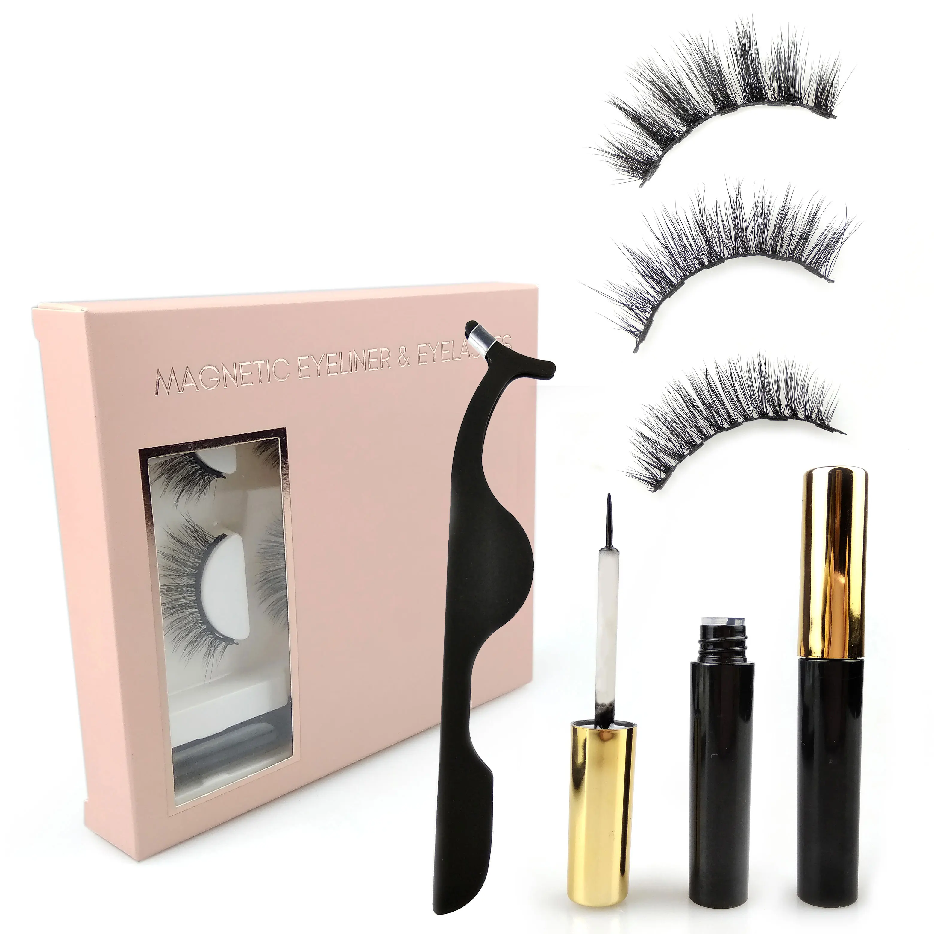 Qingdao Rich Sky Private Label Eyelashes Lash Boxes Waterproof Magnetic Eyelash And Eyeliner, Natural black
Qingdao Rich Sky Private Label Eyelashes Lash Boxes Waterproof Magnetic Eyelash And Eyeliner, Natural black