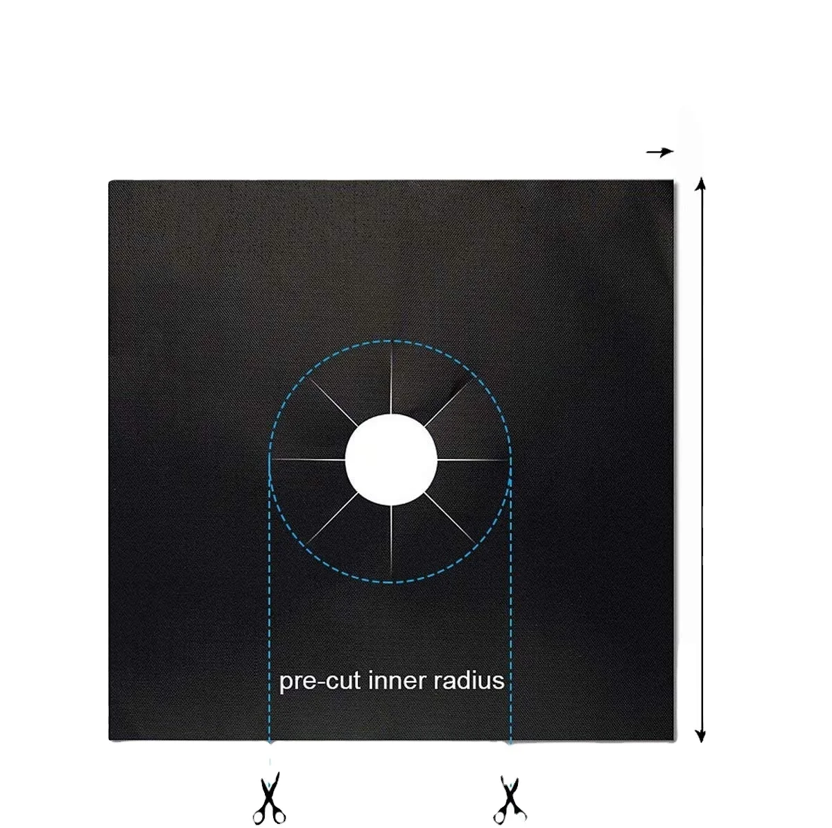0.13mm Non-Stick Reusable Gas Range Protectors Stove Top Covers for Gas Burners, Brown/black
0.13mm Non-Stick Reusable Gas Range Protectors Stove Top Covers for Gas Burners, Brown/black
