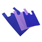 T-shirt Bag Vest Bag Wholesale Hot Polypropylene Supermarket T-shirt Non Woven Bag Shopping W Cut Non Woven Vest Bag