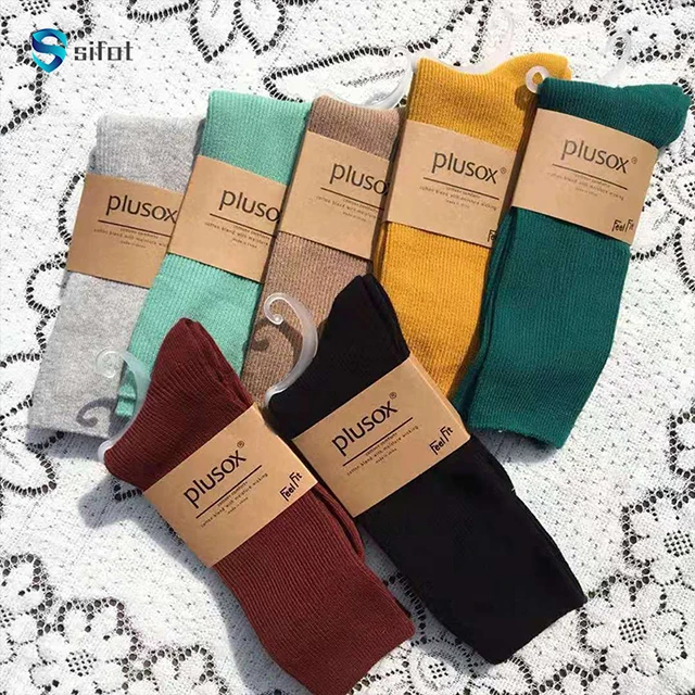 wholesale new Japanese solid-color lady's cotton central stripe pile lady socks, Custom color
wholesale new Japanese solid-color lady's cotton central stripe pile lady socks, Custom color