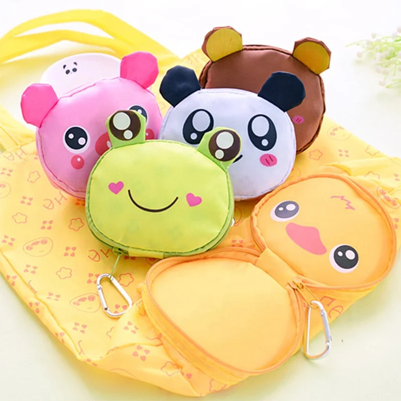 Customize Cute cartoon animal zipper Oxford portable environmental protection tote foldable shopping bag
Customize Cute cartoon animal zipper Oxford portable environmental protection tote foldable shopping bag