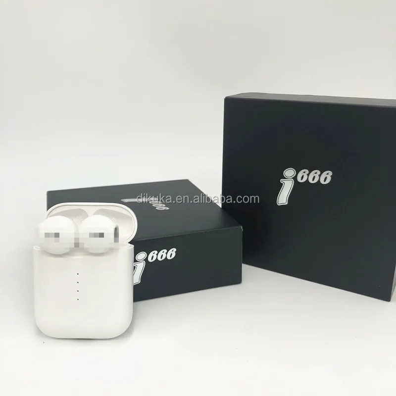 2019 new arrivals electronic i666 tws 5.0 wireless stereo earphone earbuds headset - ANKUX.COM