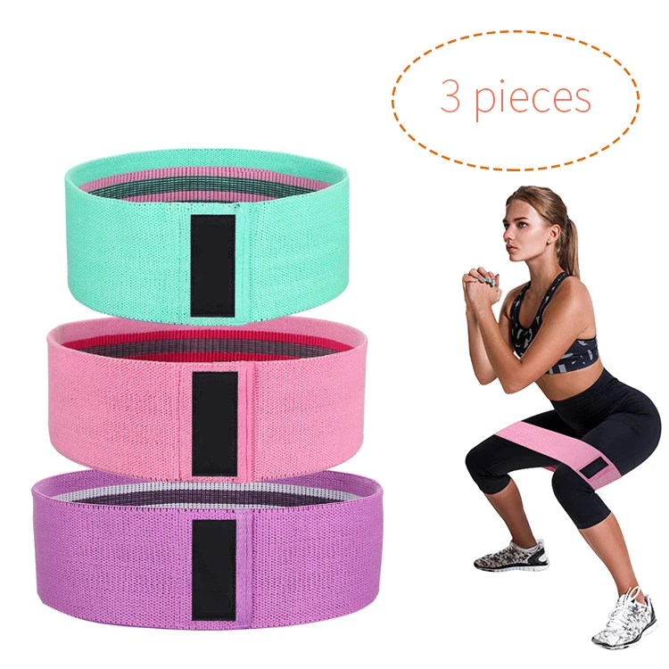 MKAS Custom Black Fabric Wide Elastic Quality Hip Band Resistance non slip loop band
MKAS Custom Black Fabric Wide Elastic Quality Hip Band Resistance non slip loop band