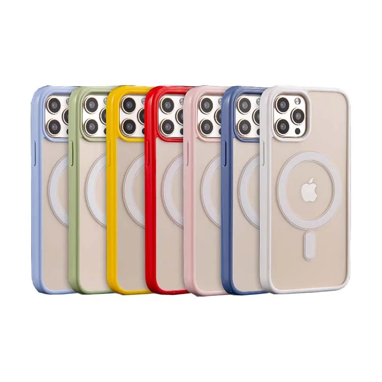 New Model Shockproof Protector Transparent Charging Magnetic Phone Case for iphone 12
New Model Shockproof Protector Transparent Charging Magnetic Phone Case for iphone 12