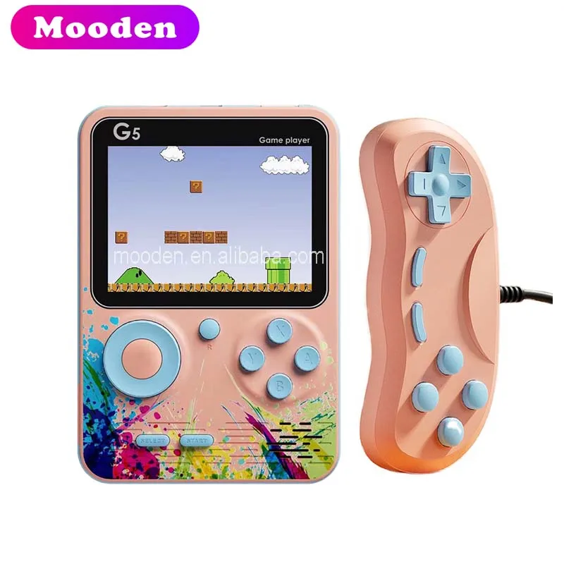 G5 3 Inch Color Screen 500 Games in 1 Classic Retro Handheld Game Player With Gamepad Game Console Support for TV Output
G5 3 Inch Color Screen 500 Games in 1 Classic Retro Handheld Game Player With Gamepad Game Console Support for TV Output