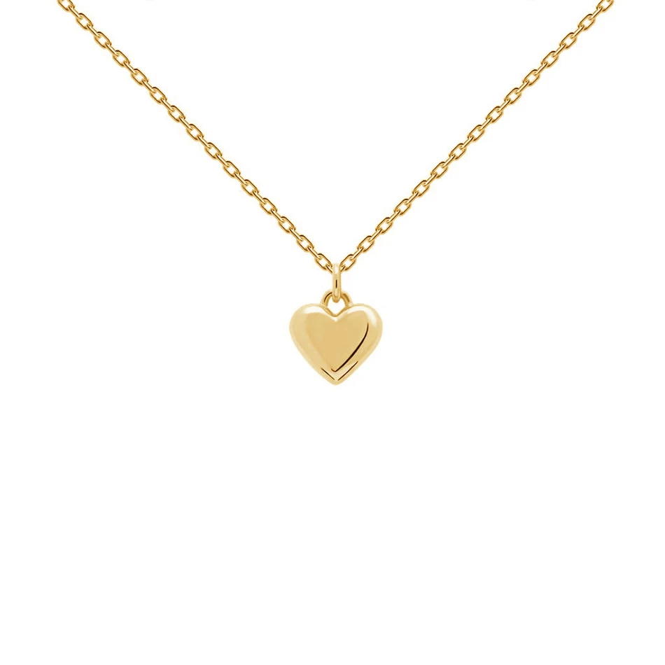 Minimalist Jewelry 925 Sterling Silver Wholesale 18K Gold Plated heart necklace For Women
Minimalist Jewelry 925 Sterling Silver Wholesale 18K Gold Plated heart necklace For Women