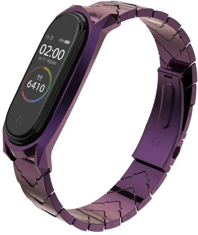 Stainless Steel Strap Band Fit For XiaoMi Band 4 3 Strap For 2020 NEW Christmas gift mi band 5 strap bracelet, Gold/silver/blue/black/purple etc.
Stainless Steel Strap Band Fit For XiaoMi Band 4 3 Strap For 2020 NEW Christmas gift mi band 5 strap bracelet, Gold/silver/blue/black/purple etc.