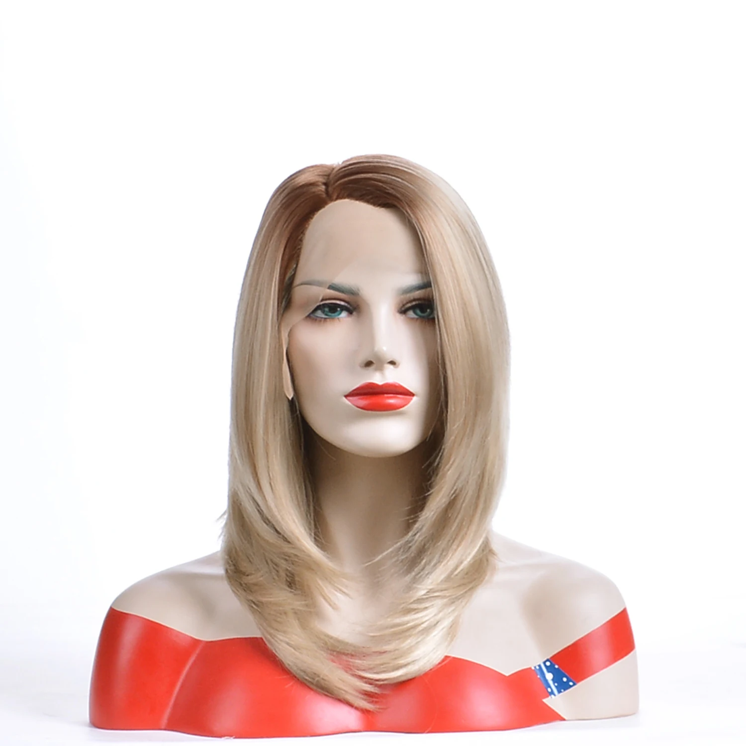 Short Fashion Hair High Temperature Fiber Silky Blonde Straight Woman Synthetic hair Wigs
Short Fashion Hair High Temperature Fiber Silky Blonde Straight Woman Synthetic hair Wigs