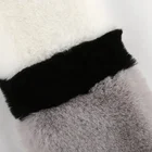 Cheap rabbit fake fur scarf 100%polyester