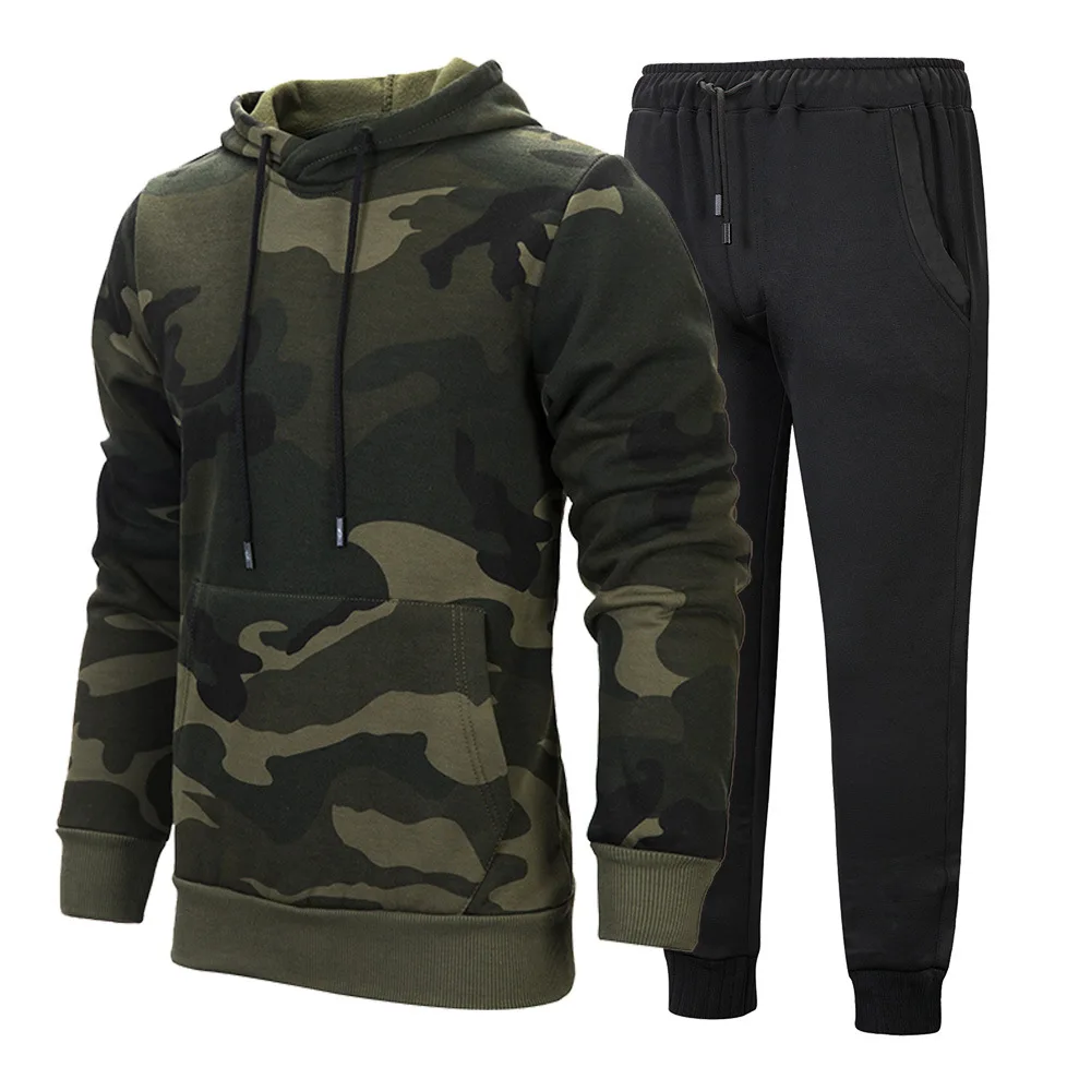 2021 Hot Sale Autumn And Winter New Loose Hooded Casual Camouflage sweatsuit Two Piece Sportswear For Men
2021 Hot Sale Autumn And Winter New Loose Hooded Casual Camouflage sweatsuit Two Piece Sportswear For Men