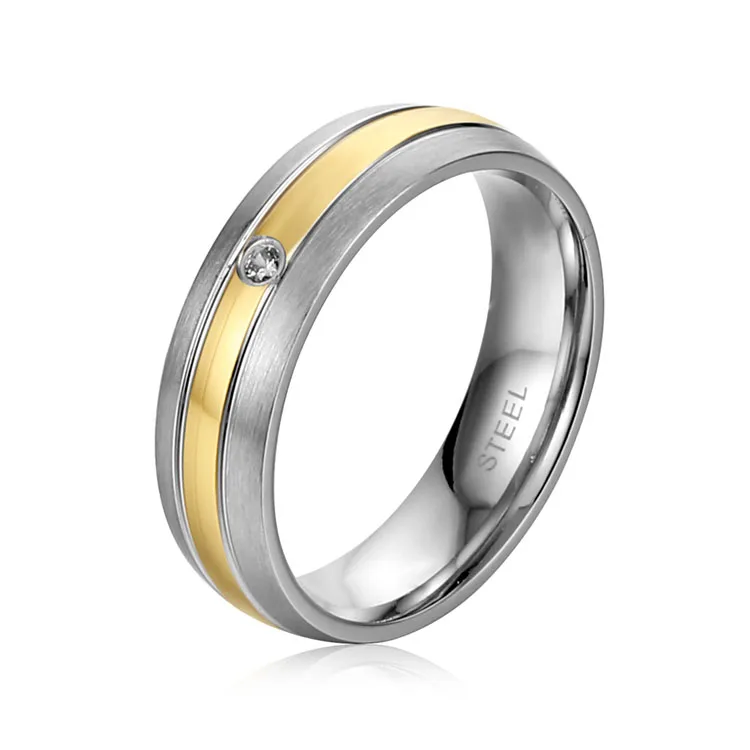 Competitive Price Simple Dual Tone Silver Gold Plated Rhinestone White Zircon Wedding Engagement Ring
Competitive Price Simple Dual Tone Silver Gold Plated Rhinestone White Zircon Wedding Engagement Ring