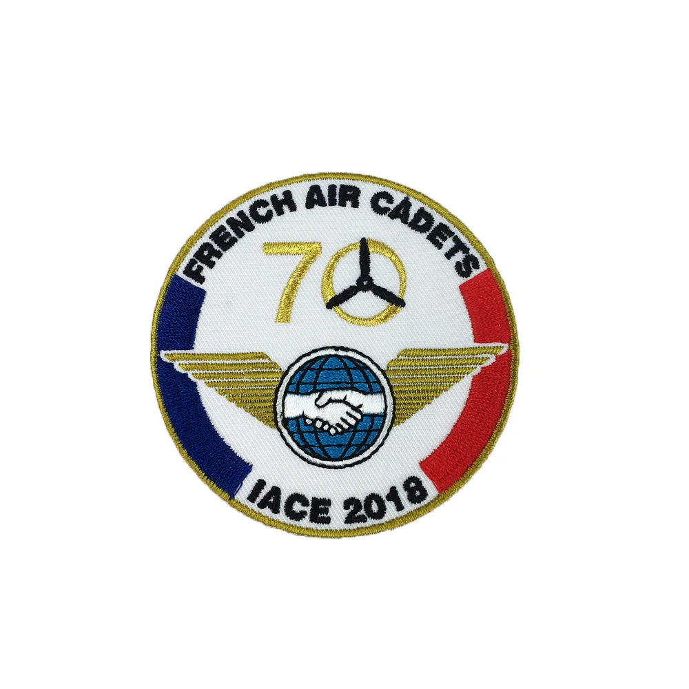 Luxury Handmade Custom Company Brand Logo Silver Gold Metallic Thread Embroidery Patch
Luxury Handmade Custom Company Brand Logo Silver Gold Metallic Thread Embroidery Patch