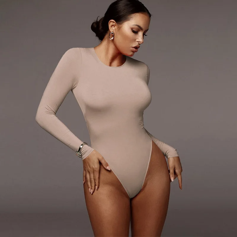 Fashion Casual Women Rompers Streetwear Fitness Jumpsuit Long Sleeve Regular O neck Bodysuit, Available
Fashion Casual Women Rompers Streetwear Fitness Jumpsuit Long Sleeve Regular O neck Bodysuit, Available