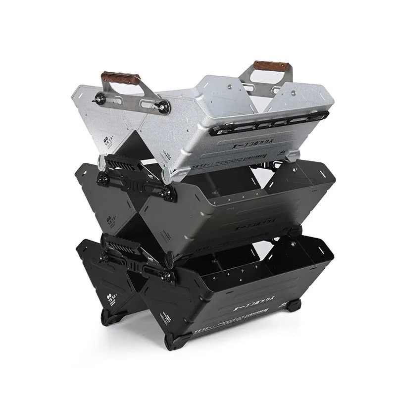 Outdoor Camping Multifunctional Exquisite Large Capacity Aluminum Box Stackable splicing Storage box
Outdoor Camping Multifunctional Exquisite Large Capacity Aluminum Box Stackable splicing Storage box