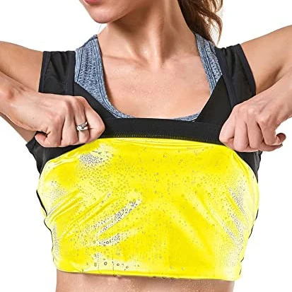 Womens Sauna Vest Sweat Tank Top Shapewear Weight Loss Workout Shirt, Black
Womens Sauna Vest Sweat Tank Top Shapewear Weight Loss Workout Shirt, Black