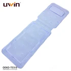 Non Slip Bathtub Mat with 58 Suction Cups PVC Foam Bathmat Hollow-Out Bath Shower Mat for Bathroom Hotels Spas