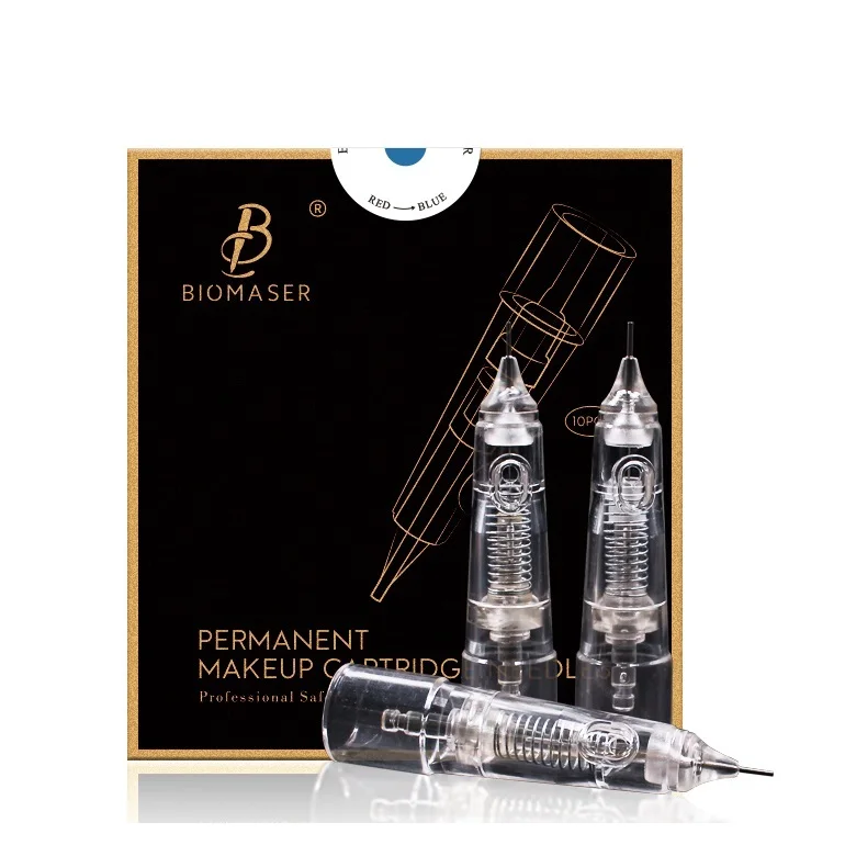High Quality 1R Stainless Steel Tip Professional Biomaser Cartridge Needle Eyebrow Permanent Makeup
High Quality 1R Stainless Steel Tip Professional Biomaser Cartridge Needle Eyebrow Permanent Makeup