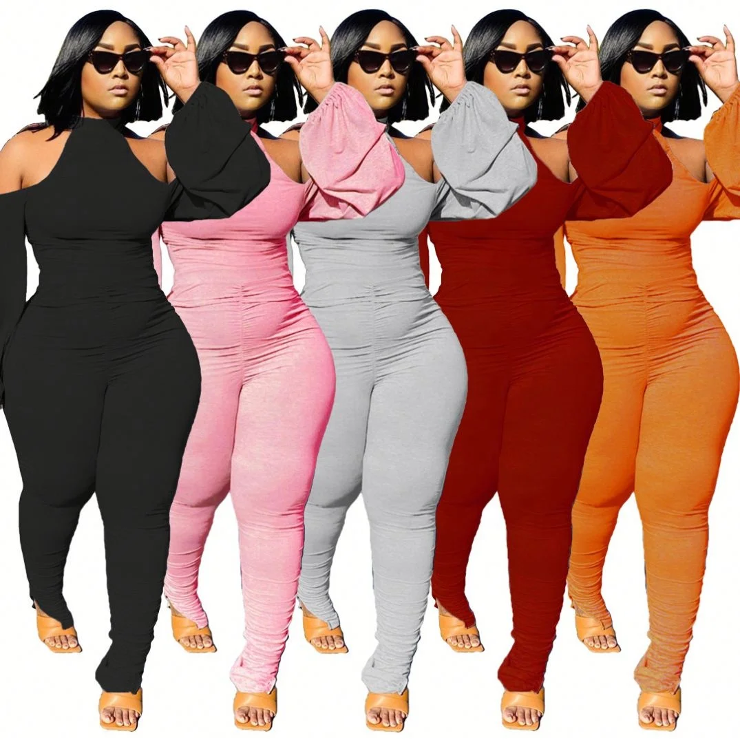 New Arrival sexy Halter Tight full bodysuit autumn bubble sleeve Backless sexy Pleated women ladies yoga jumpsuits
New Arrival sexy Halter Tight full bodysuit autumn bubble sleeve Backless sexy Pleated women ladies yoga jumpsuits