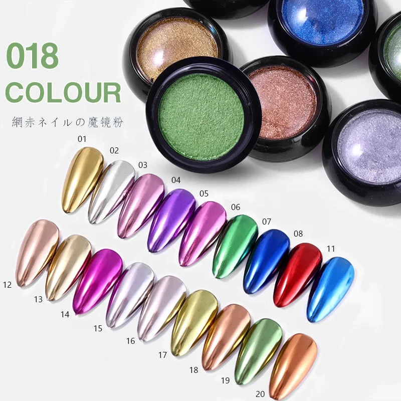 Glitter Three-color Cosmetic Titanium Nail Solid Magic Mirror Powder Laser Sequins Sticker Flash for Nails DIY Accessories, As picture shown
Glitter Three-color Cosmetic Titanium Nail Solid Magic Mirror Powder Laser Sequins Sticker Flash for Nails DIY Accessories, As picture shown