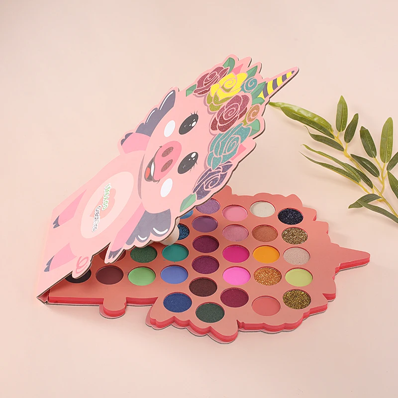 pig shape Highly Pigmented Bright Natural Shades Colorful Shimmer Matte Makeup Eyeshadow
pig shape Highly Pigmented Bright Natural Shades Colorful Shimmer Matte Makeup Eyeshadow