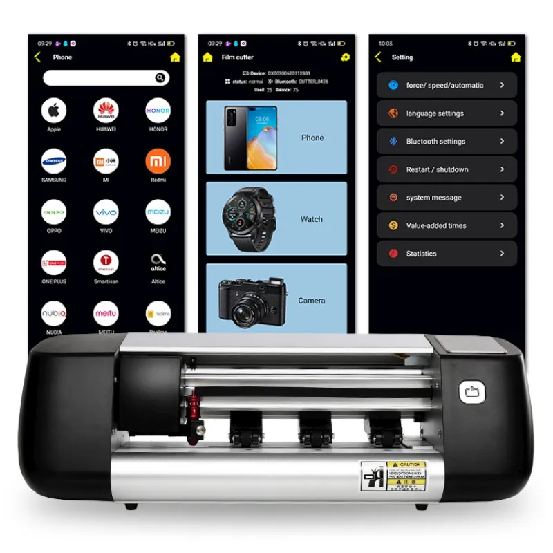 Automatic 8,000+ Models High Speed Screen Protector Machine New TPU Hydrogel Cutting Plotter
Automatic 8,000+ Models High Speed Screen Protector Machine New TPU Hydrogel Cutting Plotter