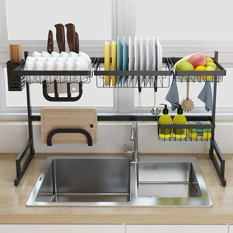 2021 Kitchen Furniture Kitchen Accessories Stainless Steel Kitchen Rack Dish Drying Rack, Black
2021 Kitchen Furniture Kitchen Accessories Stainless Steel Kitchen Rack Dish Drying Rack, Black