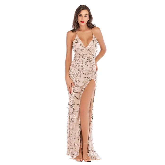 Women Fashion Sleeveless Halter Ball Gowns Bridal Dress Elegant Black Sexy Long Evening Dresses
Women Fashion Sleeveless Halter Ball Gowns Bridal Dress Elegant Black Sexy Long Evening Dresses