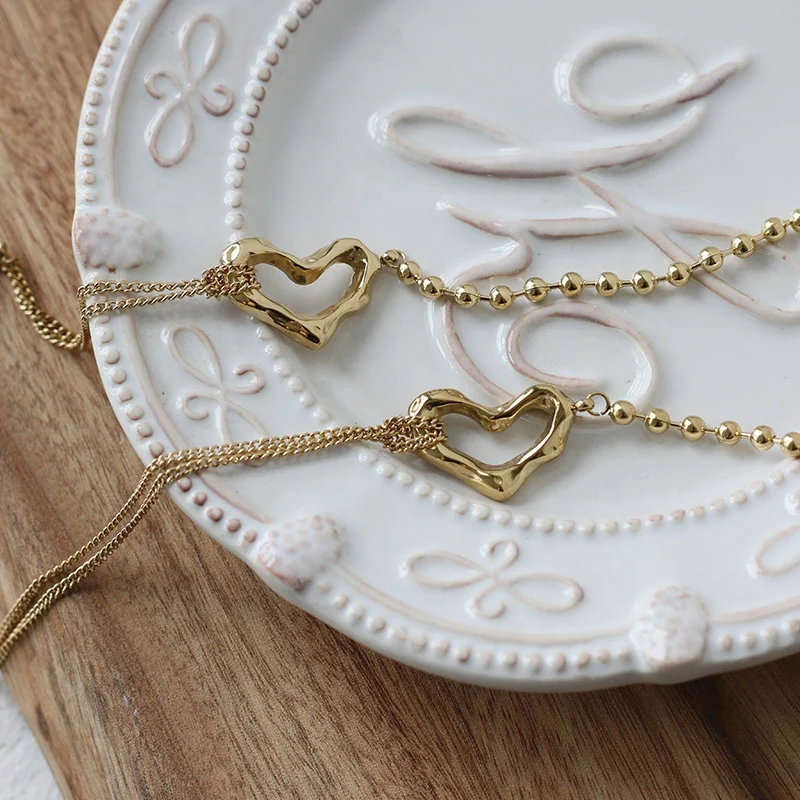 Necklace Bracelet Set Stainless Steel Bracelet Thin Chain Thor Hammer Necklace Pendant Hollow Heart Bracelet, Gold/silver/rose gold/black
Necklace Bracelet Set Stainless Steel Bracelet Thin Chain Thor Hammer Necklace Pendant Hollow Heart Bracelet, Gold/silver/rose gold/black