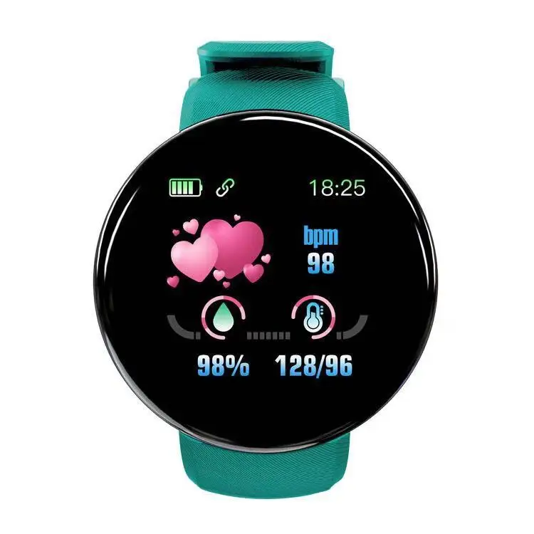 2020 Smartwatch D18 Bluetooth Bracelet 1.3 TFT Inch Montre De Sport Round Screen Heart Rate Blood Pressure Waterproof Smartwatch
2020 Smartwatch D18 Bluetooth Bracelet 1.3 TFT Inch Montre De Sport Round Screen Heart Rate Blood Pressure Waterproof Smartwatch