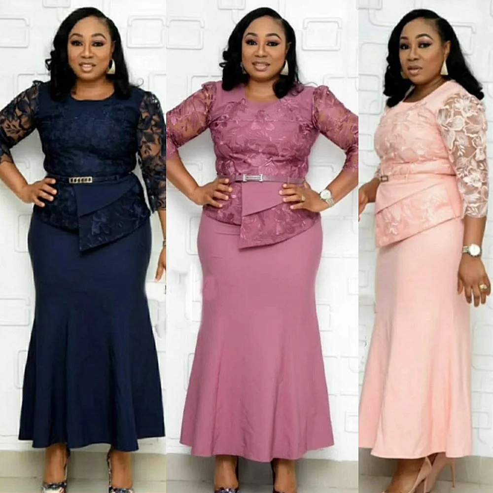 DT-000085 New high quality office lace tops and skirt sets plus size womens dresses africa clothing, 3 colors
DT-000085 New high quality office lace tops and skirt sets plus size womens dresses africa clothing, 3 colors