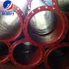 large diameter Acid and alkali resistant rubber hose pipe for chemical with flanges 8 inch