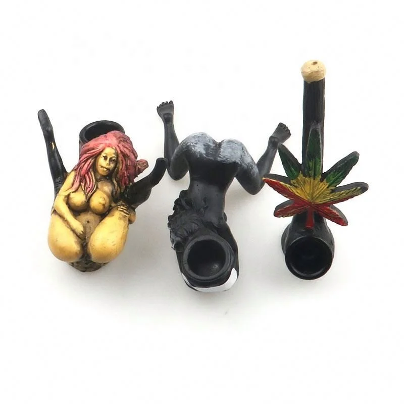 New hot sale creative character modeling resin smoking pipe, Colors 
New hot sale creative character modeling resin smoking pipe, Colors