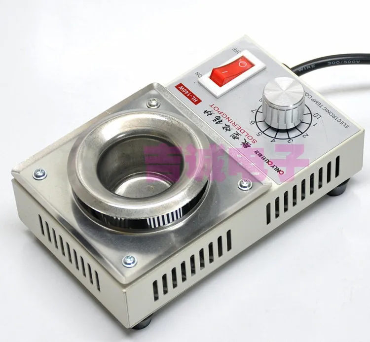 Free shipping thermoregulation Solder Pot Soldering Desoldering Bath HL-140 140W volume 0.3kg 38MM 220V MINI melting furnace
Free shipping thermoregulation Solder Pot Soldering Desoldering Bath HL-140 140W volume 0.3kg 38MM 220V MINI melting furnace