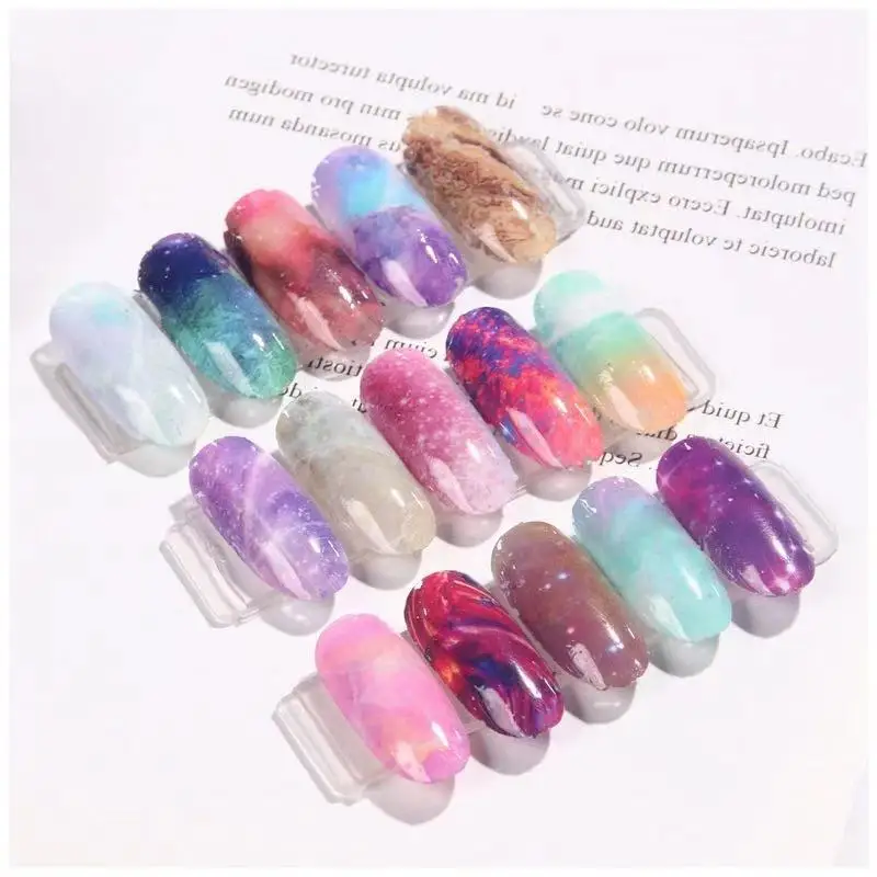 Nail Art Transfer Foil Marbling Constellation Series Sticker Paper Set Holographic Nail Decals Decorations Nail Foil
Nail Art Transfer Foil Marbling Constellation Series Sticker Paper Set Holographic Nail Decals Decorations Nail Foil