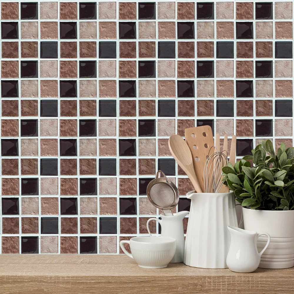 10/15/20cm Flat Mosaic Crystal Hard Film Tile Sticker Home Decoration Self adhesive Removable PVC Wall Stickers
10/15/20cm Flat Mosaic Crystal Hard Film Tile Sticker Home Decoration Self adhesive Removable PVC Wall Stickers