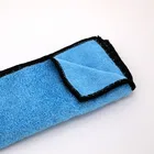 Terry Microfiber Microfiber Blue Shining Terry Towel 40*40cm Cleaning Cloth Microfiber