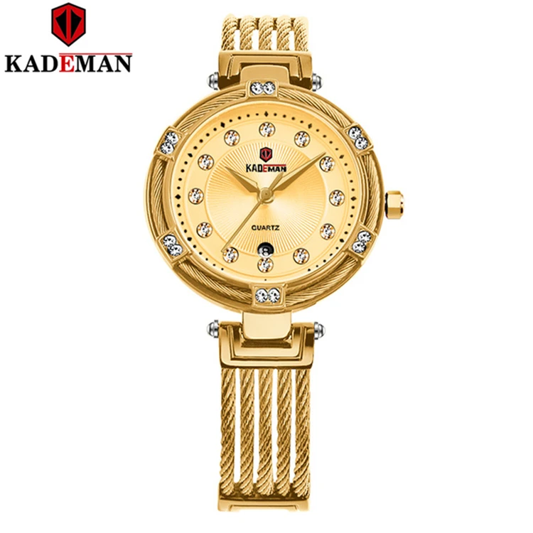 KADEMAN 840L Ladies Watches Steel Strap Wristwatches Waterproof Quartz Calendar Clock Women Bracelet Watch Relogio Feminino
KADEMAN 840L Ladies Watches Steel Strap Wristwatches Waterproof Quartz Calendar Clock Women Bracelet Watch Relogio Feminino