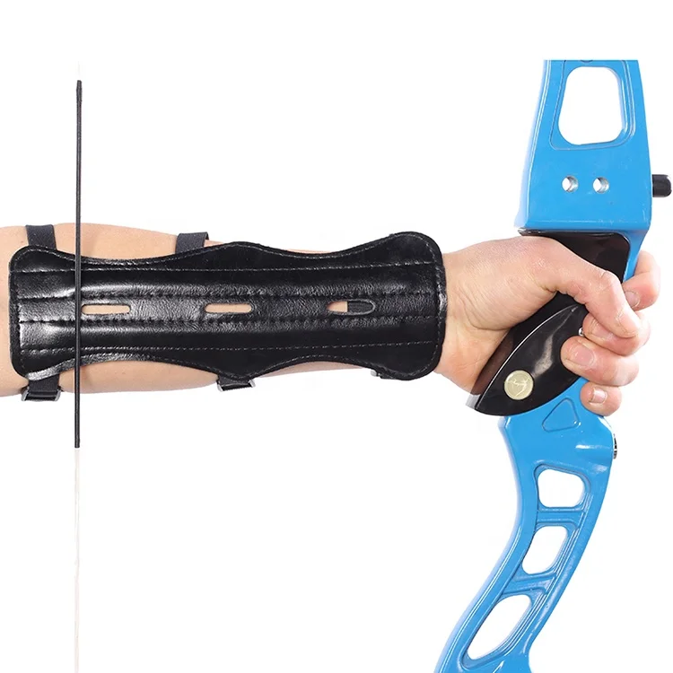 Comfortable 3 Straps Protector Gear Forearm leather Arm Guard Archery Shooting, Black
Comfortable 3 Straps Protector Gear Forearm leather Arm Guard Archery Shooting, Black